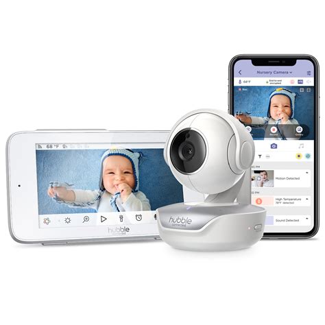 Routinely pan, tilt, and zoom from the 5" smart parent unit to maintain the perfect view of your little one. . Hubble baby monitor beeping